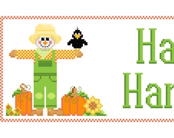 Happy Harvest (PDF) Cross Stitch Pattern - Etsy