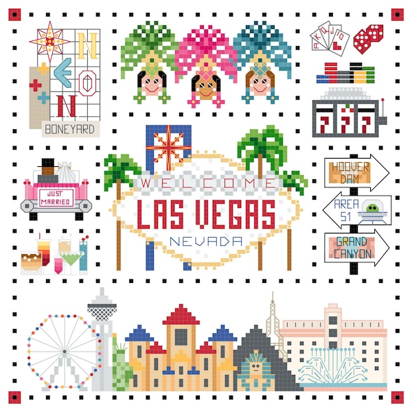 Machine Cross Stitch Etsy