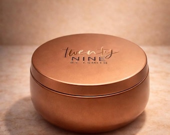 Candela di lusso a 3 stoppini in cera di soia della collezione Armoni – Realizzata a mano, ecologica, con fragranza vegana.