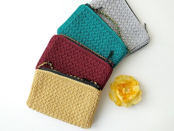 crochet phone purse