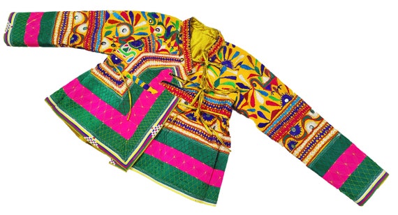 100 % Cotton Rabari Embroidery keriya jacket kutc… - image 1