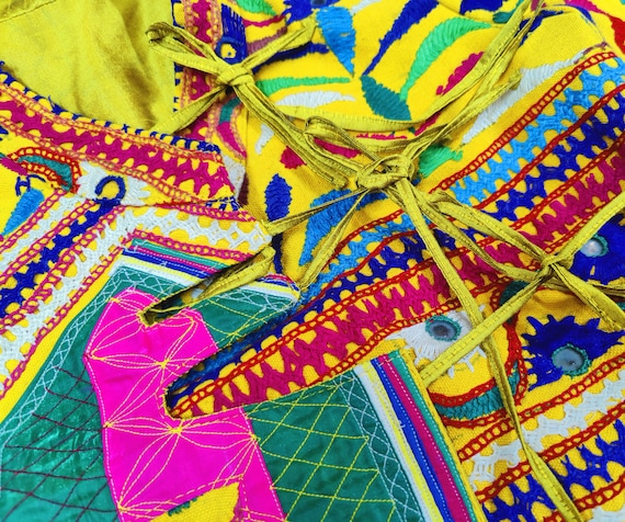 100 % Cotton Rabari Embroidery keriya jacket kutc… - image 6