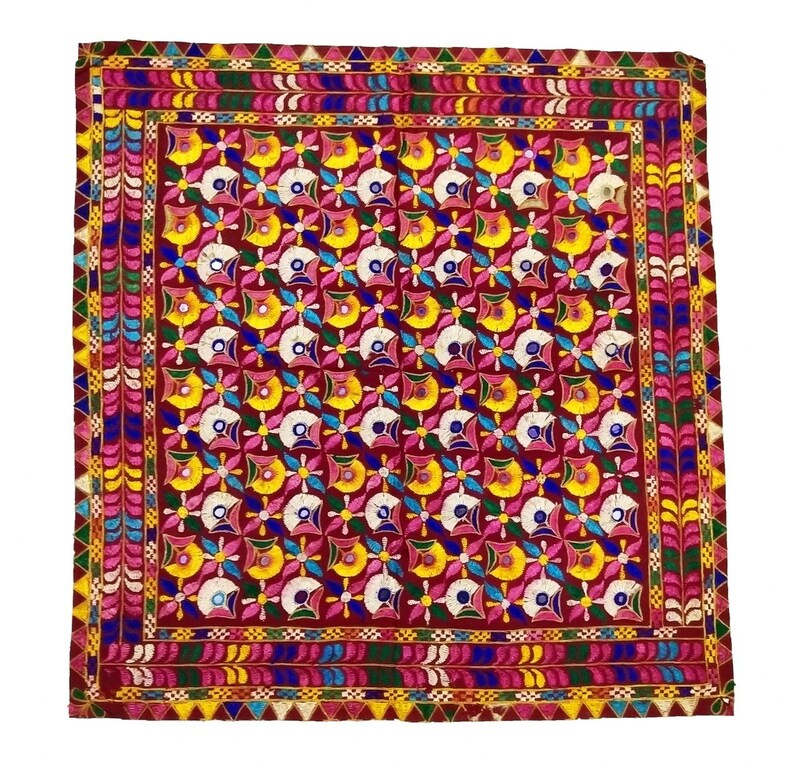 Vintage Indian Tapestry Wall Hanging ethnic Handmade Etsy