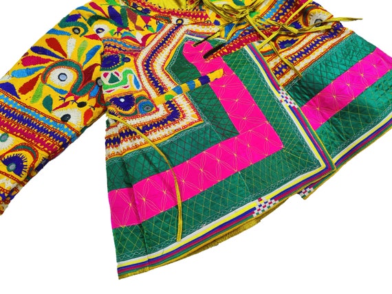 100 % Cotton Rabari Embroidery keriya jacket kutc… - image 4