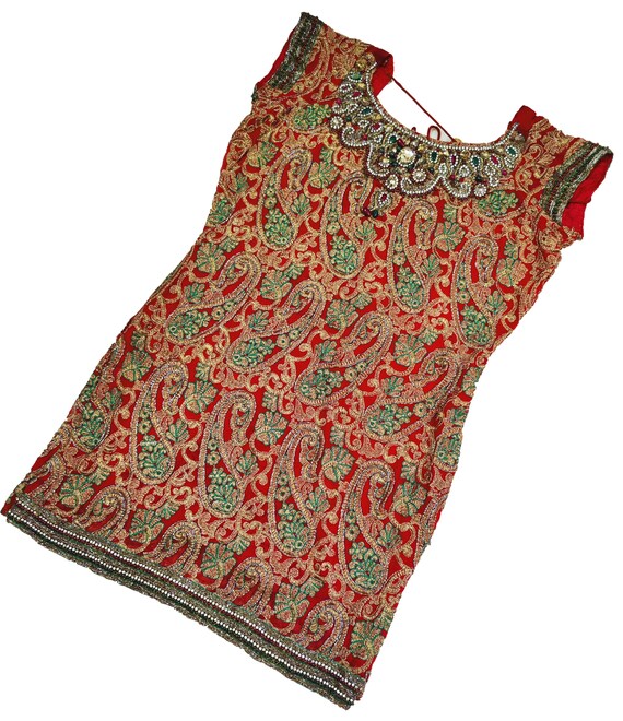 Vintage Sequined Embroidered Work Dress Vintage kurti & Dress Ethnic Hippy Boho Dress Indian Style Women Tunic Summer Party Wear Dress Top