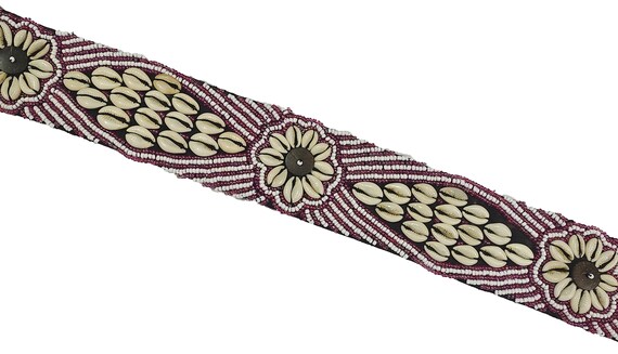 Vintage Bead Embroidered Belt Banjara Belly Dance… - image 5