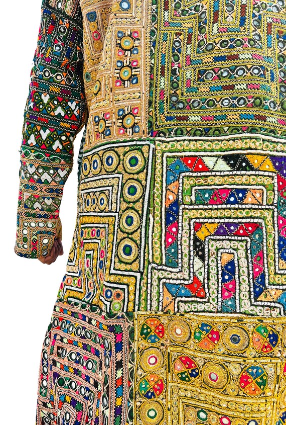 Very Rare Handmade Afghani Patchwork Jacket | Col… - image 2