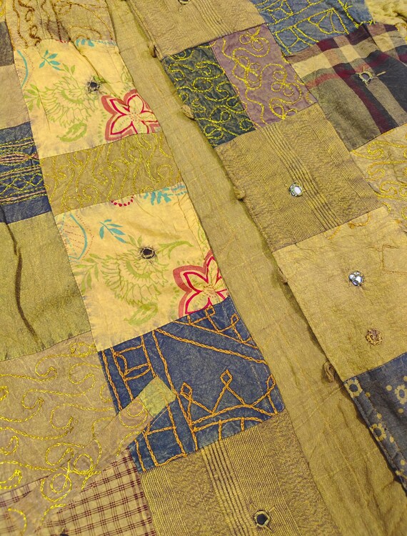 Patchwork Cotton Tribal Banjara Jacket - Handmade… - image 8