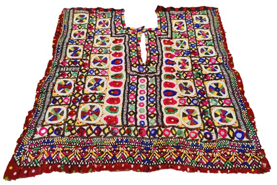 Fully Mirror Work Afghani Banjara Patch Yoke neck… - image 10