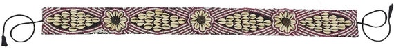 Vintage Bead Embroidered Belt Banjara Belly Dance… - image 2