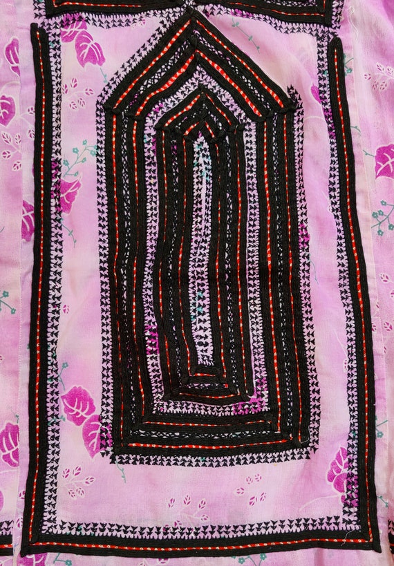 Banjara Dress Vintage Handmade Embroidered Mirror… - image 4