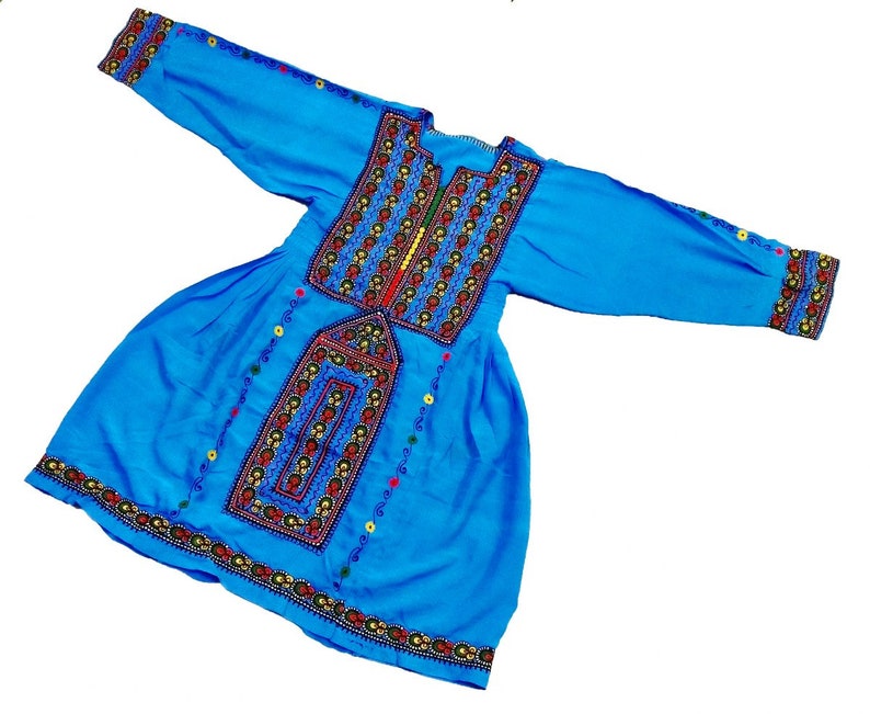 Antique Vintage Baluchi Gypsy Afghani Banjara Dress Tribal Hand embroidered dress