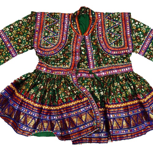Hippy Boho Banjara Rabari Keriya jacket With Pant made by tribes vintage kuchi Hand shops embroidered Mirror Beads work Gujarat Beautiful jacket