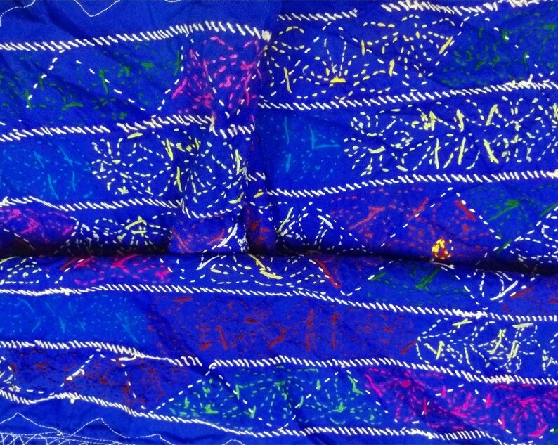 Collectible Old boho Indian Kuchi Banjara Skirt tribal Ethnic Mirror Embroidered Work skirt