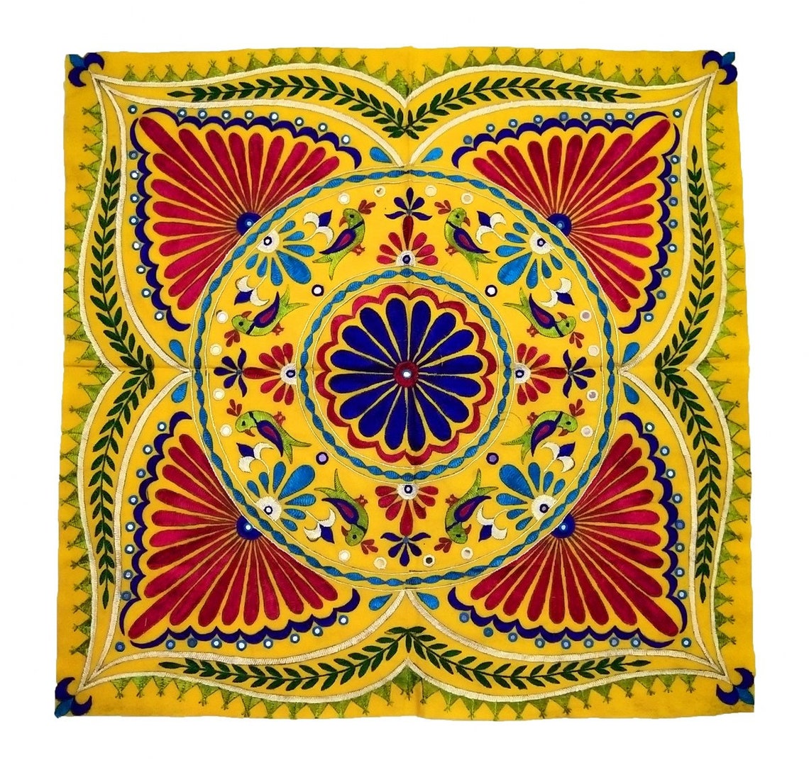 Vintage Indian Tapestry Wall Hanging Ethnic Handmade Etsy UK