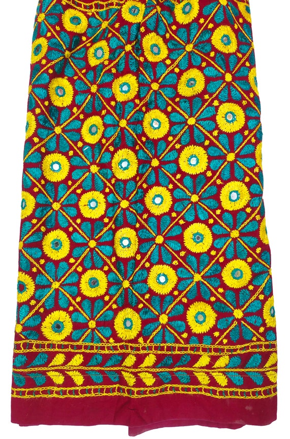 Rabari Kuchi Banjara Skirt Old Indian Bohemian Co… - image 10