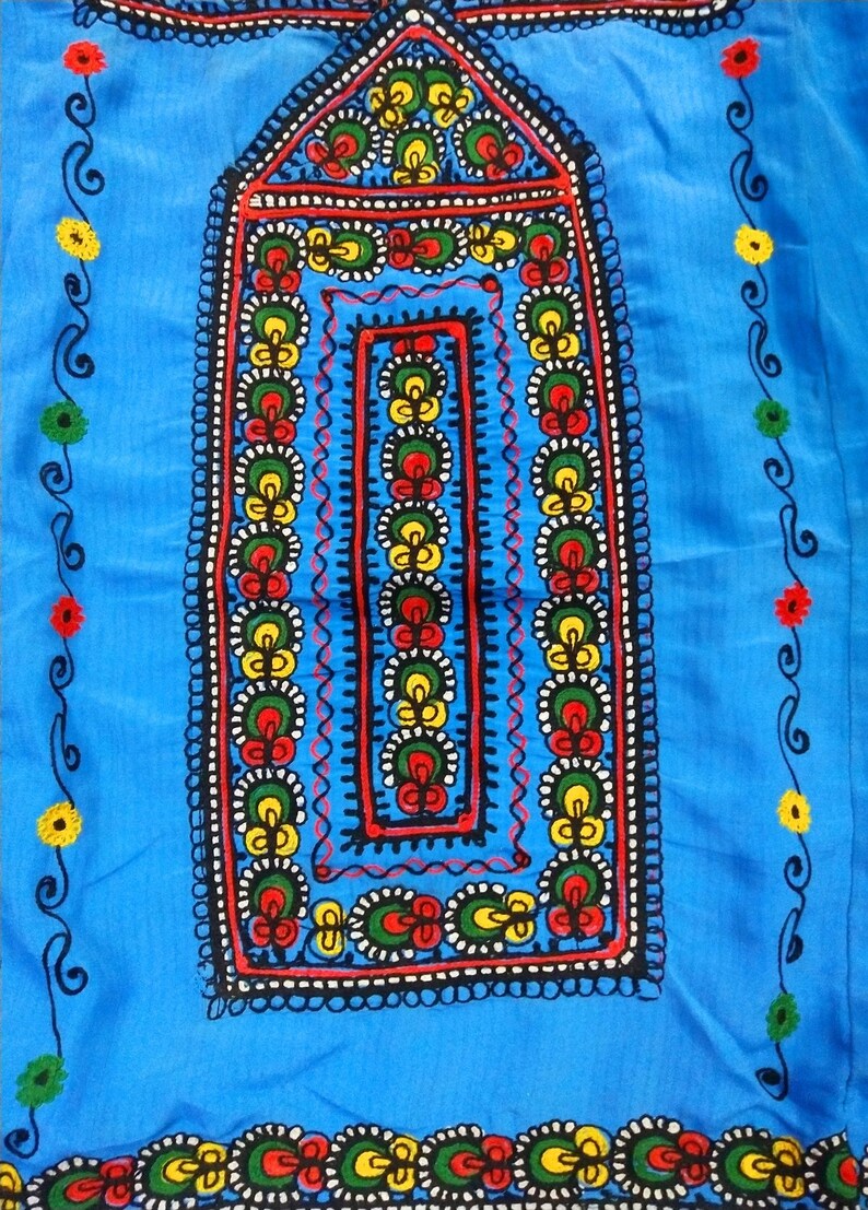 Antique Vintage Baluchi Gypsy Afghani Banjara Dress Tribal Hand embroidered dress