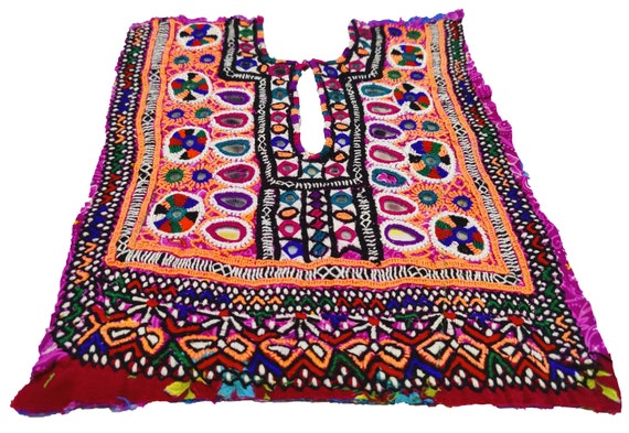 Fully Mirror Work Afghani Banjara Patch Yoke neck… - image 10