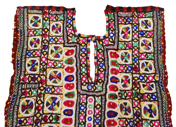 Fully Mirror Work Afghani Banjara Patch Yoke neck… - image 7