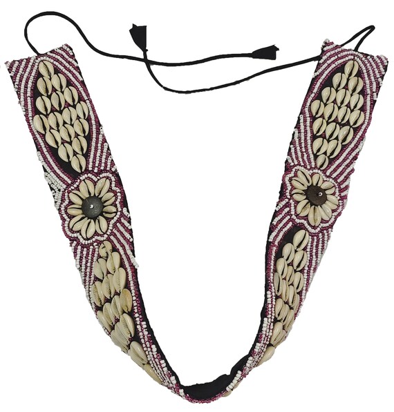 Vintage Bead Embroidered Belt Banjara Belly Dance… - image 7