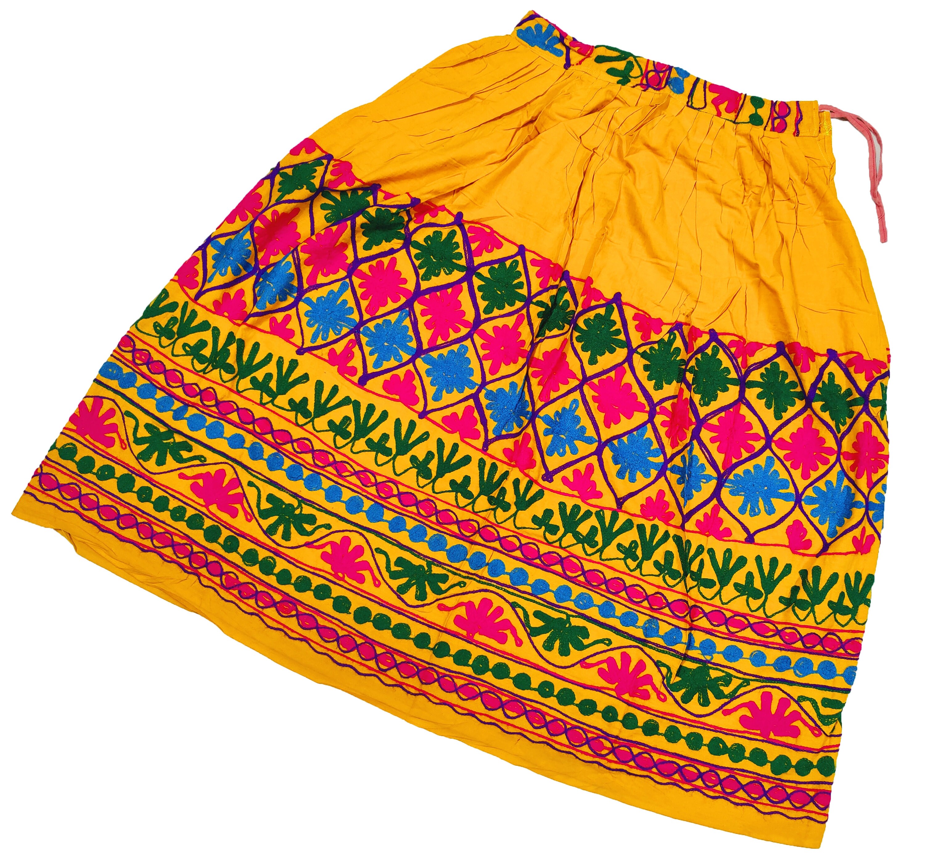 Vintage Woolen Embroidered Work Banjara Skirt Boho Skirt Old - Etsy