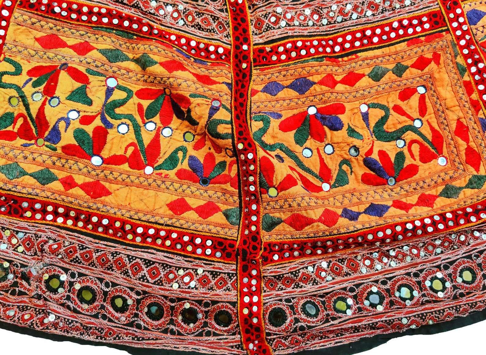 Gujarat Gamthi Banjara Style Vintage Embroidered Choli Tassels | Etsy