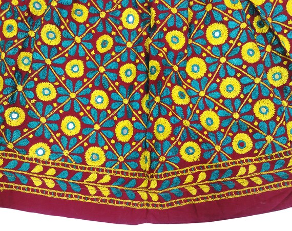 Rabari Kuchi Banjara Skirt Old Indian Bohemian Co… - image 7