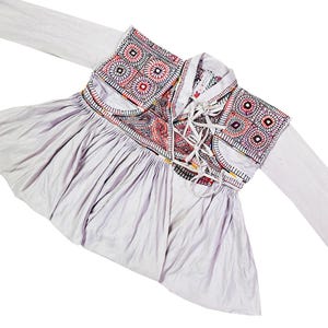 Vintage Banjara Jacket Boho Tribal Kutch Embroidered | Keriya Style Rabari Jacket | Hippie Gujarat Festival Jacket | Rare Unique Women Coat