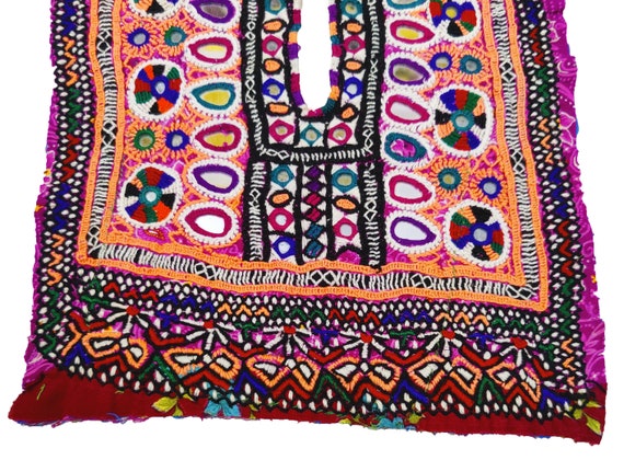 Fully Mirror Work Afghani Banjara Patch Yoke neck… - image 8