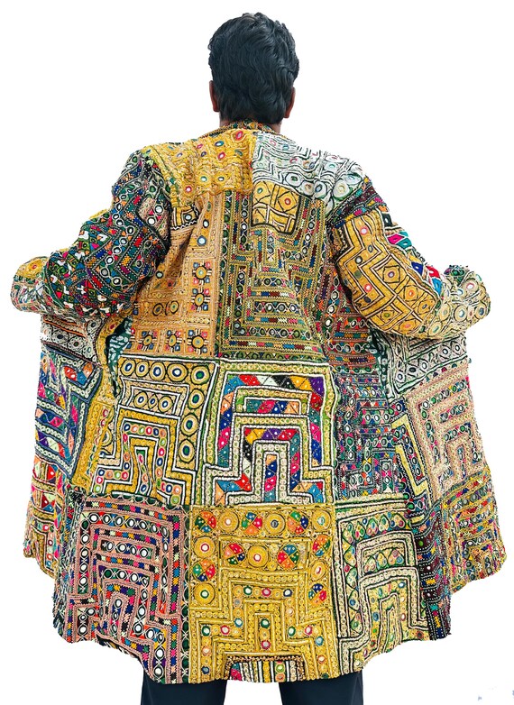 Very Rare Handmade Afghani Patchwork Jacket | Col… - image 1