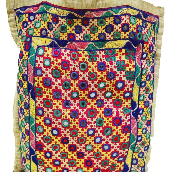 All Over Beautiful Kutch Vintage Mirror Embroidered Work Women Banjara Bag Shopping Bag Shoulder Bag Indian Handmade bagBoho Tote Ethnic Bag