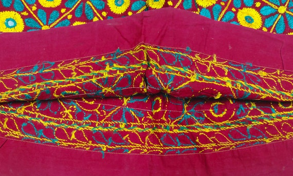 Rabari Kuchi Banjara Skirt Old Indian Bohemian Co… - image 9