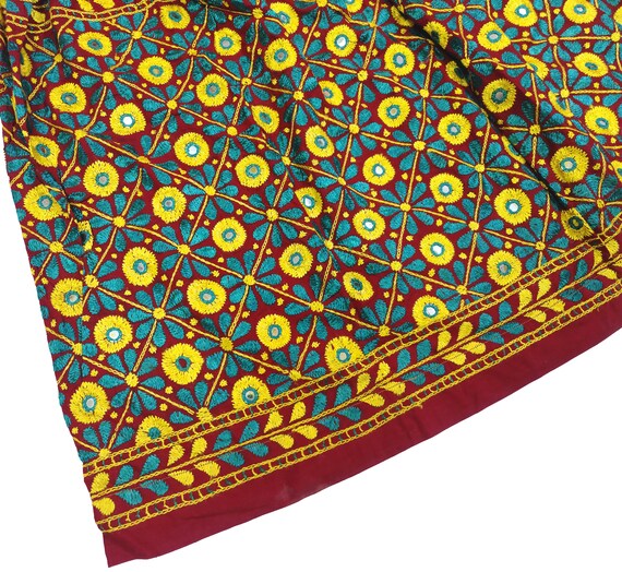 Rabari Kuchi Banjara Skirt Old Indian Bohemian Co… - image 2