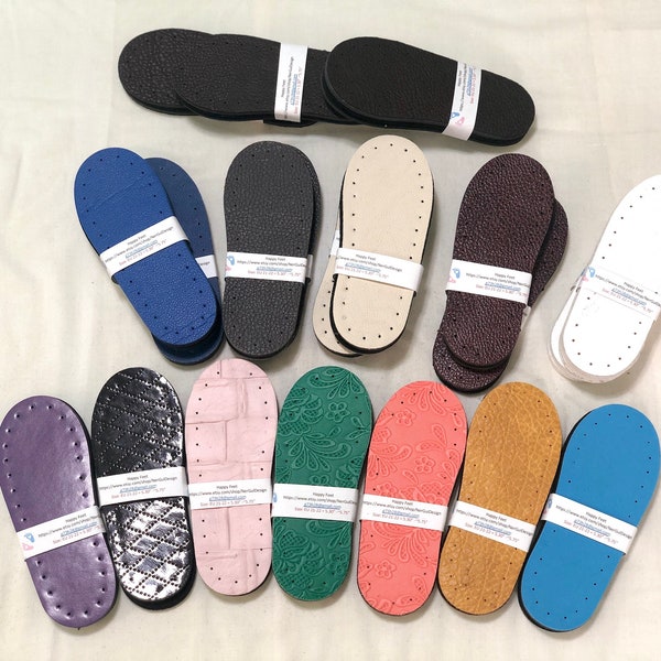 outdoor soles for crochet shoes