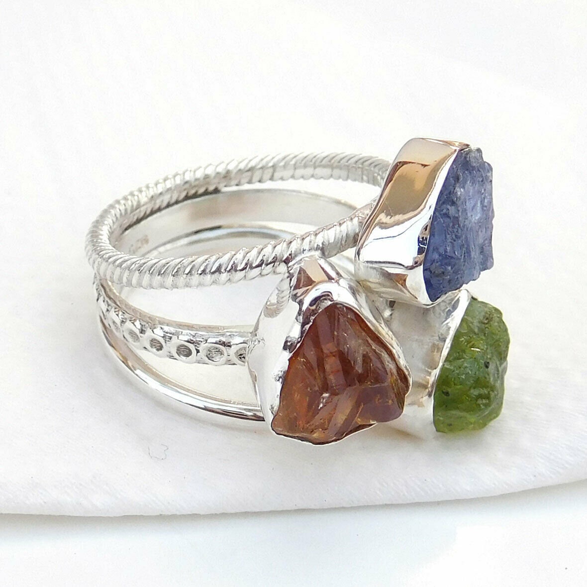 Raw Amethyst Ring, Sterling Silver Rings for Women, Natural Uncut Gemstone  Crystal Raw Stone Ring, Gift for Her | Katre Silver Jewelry Store