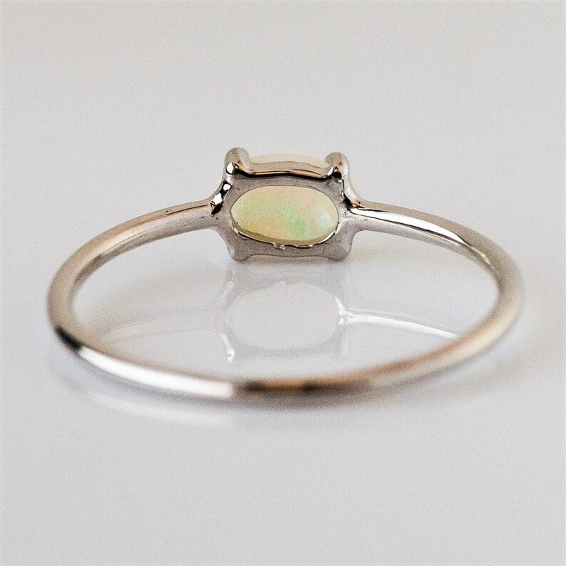 Natural Opal Ring Good Quality Opal Ring Prong Setting Ring Etsy