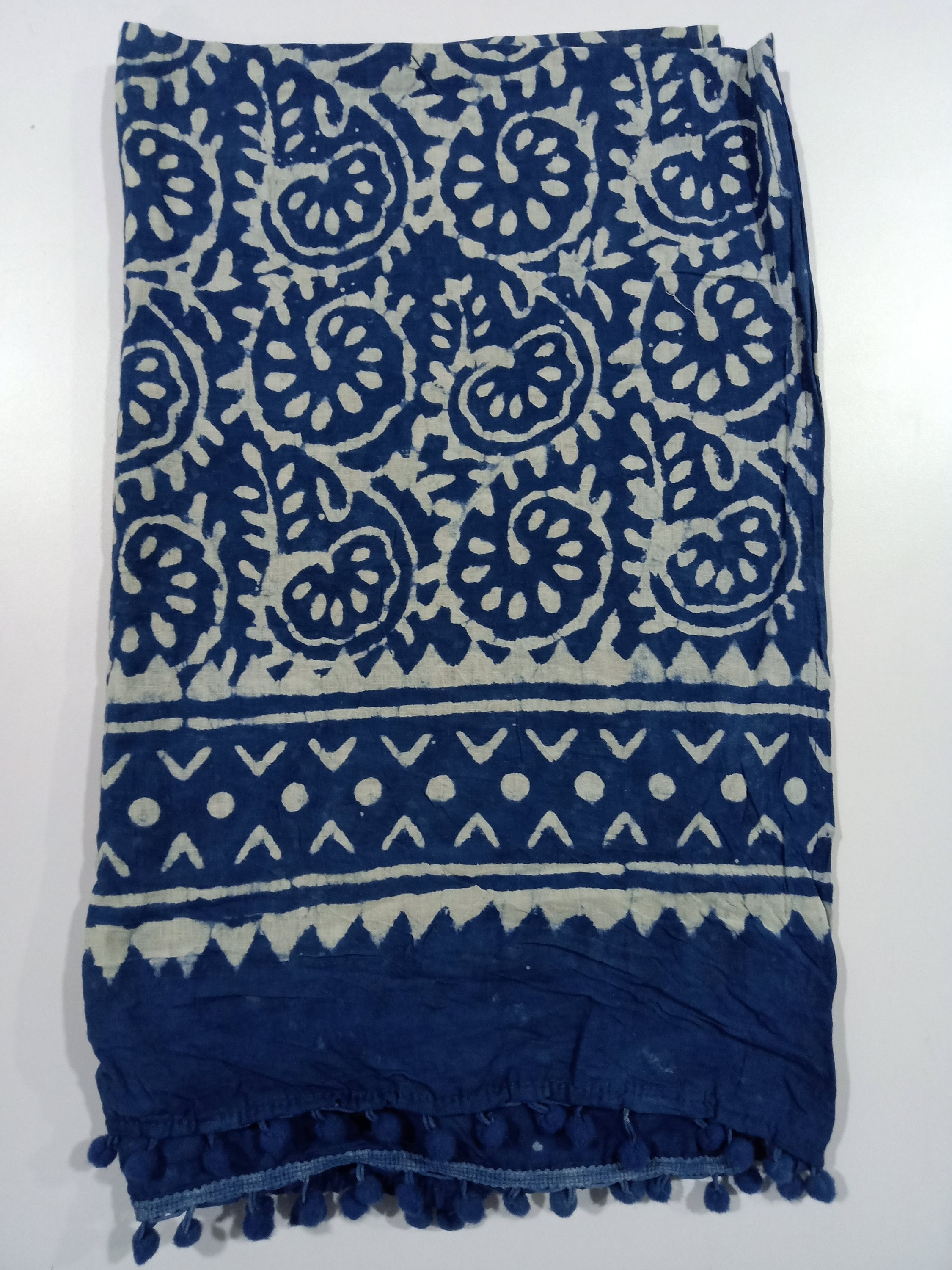 1 Pc Stole Indian Hand Block Print Scarves Jaipuri Wood - Etsy