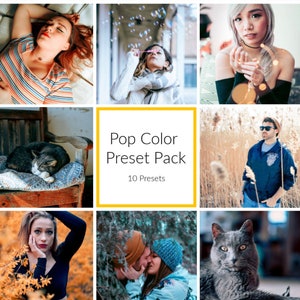 Pop Color Lightroom Presets (Desktop)