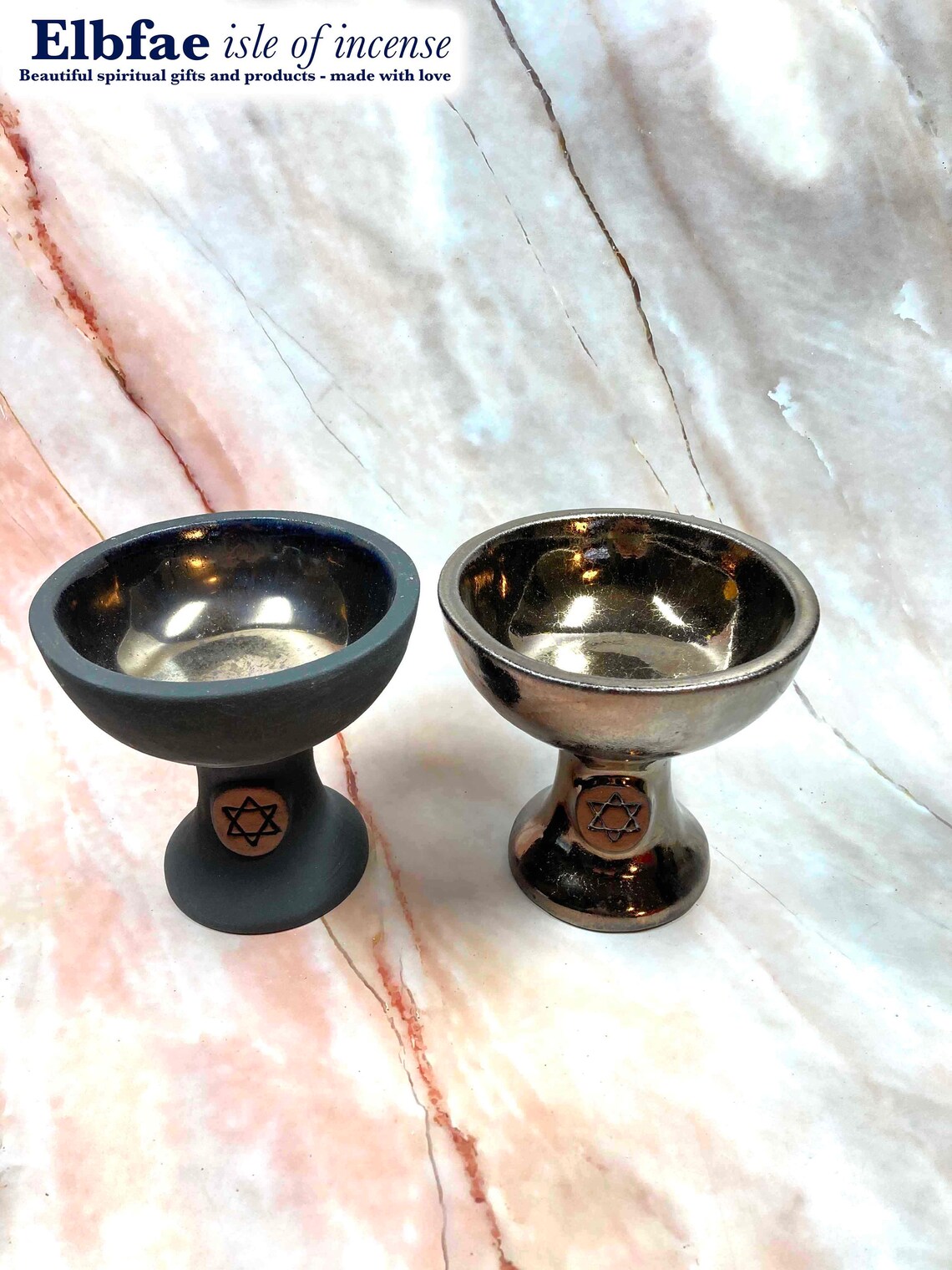 Large Incense Burner Chalice Bowl StarChild Glastonbury UK Etsy