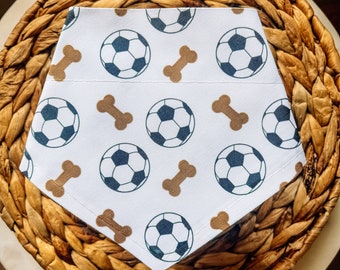 Soccer Season MLS Sports Dog Bandana / Dog Costume / Over The Collar/ Dog Gift / Dog Mom / Custom / Gift For Pets