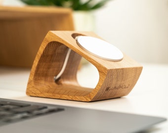 MagSafe Mount made of solid wood, Wireless Charger, MagSafe Stand, Gift