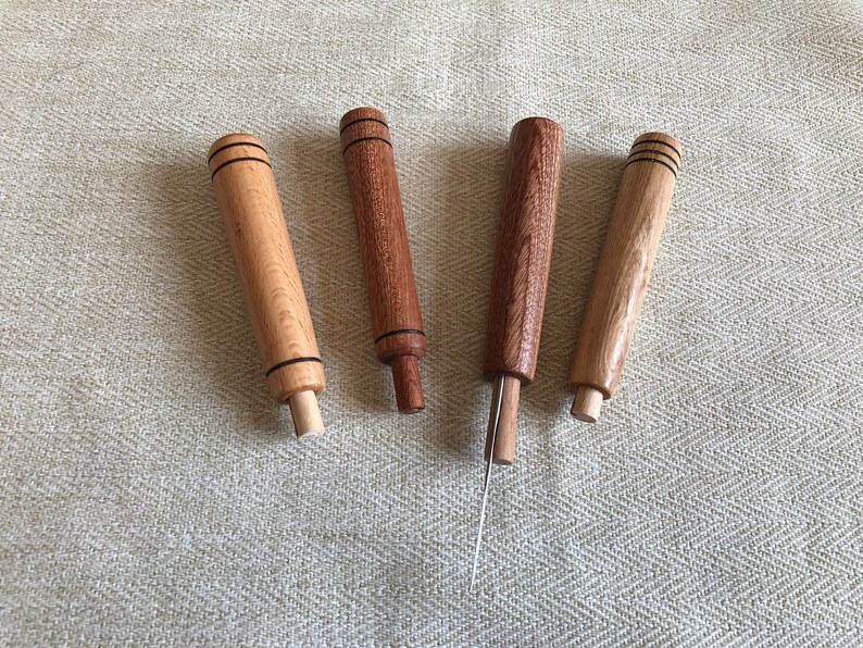 Needle Felting Handle Handmade Woodturning Scotland Etsy