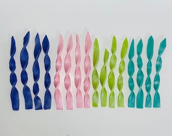 Edible fondant seaweed for cake decoration - Vegan - Gluten Free - Nut Free - Dairy Free