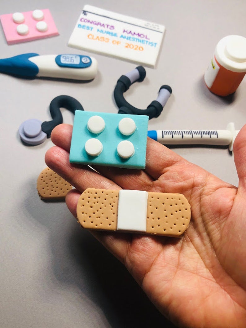 Buy Nurse Doctor Fondant Cake Topper Set Online in India Etsy