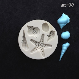 Shell Conch Fondant Cake Silicone Mold - USA FAST SHIPPING