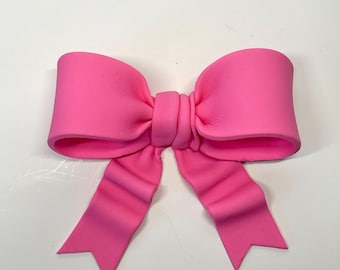 Fondant sugar bow cake decoration - Vegan, Nut free, gluten free
