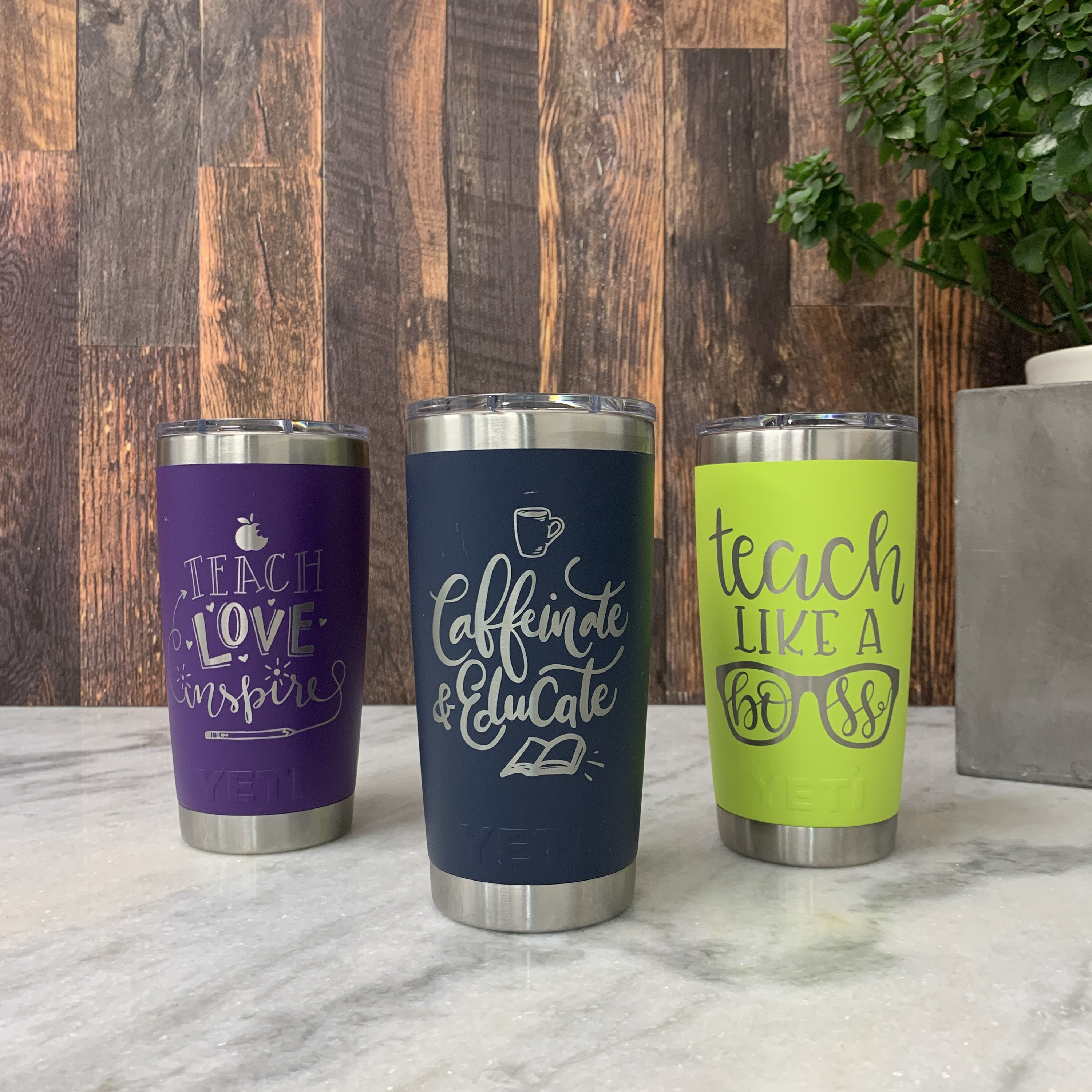 YETI TEACHER , CUSTOM, Laser Engraved, End of the year gifts, birthda…