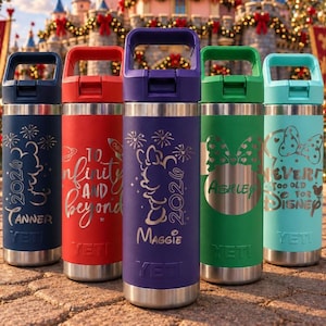 18oz bottles, Custom Disney bottles for keeping the little ones hydrated