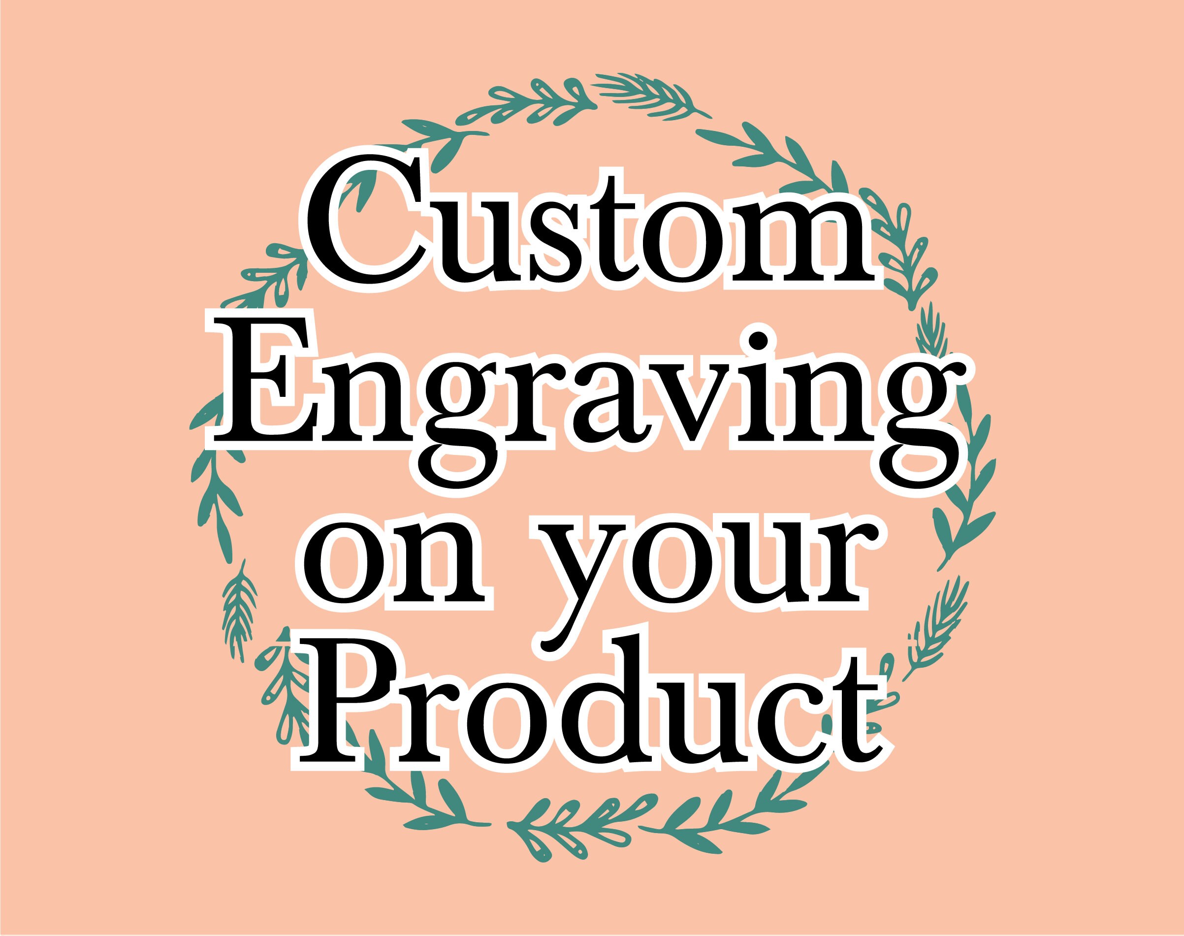 Custom Engraving -. Cup Personalize