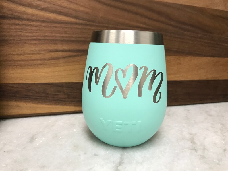 YETI MOM yeti DAD Laser Engraved gifts Mother's Day Etsy